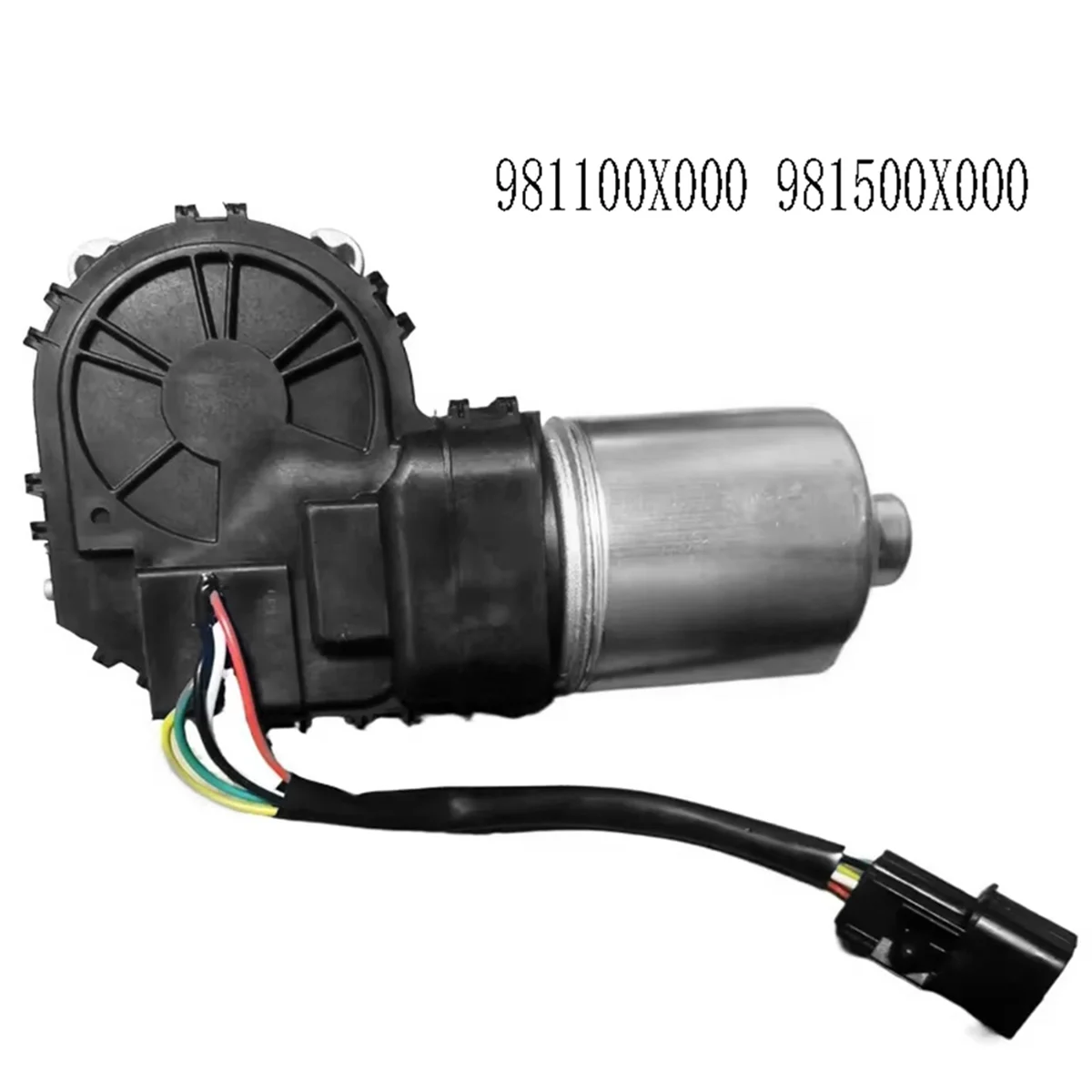 Hyundai OEM 981100X000 motor limpiaparabrisas delantero i10 2007-2013 - imagen 3