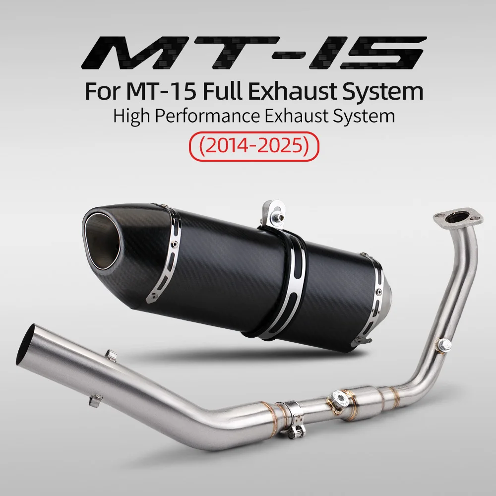 Colector de escape inoxidable 51 mm Yamaha MT-15/R15 V4