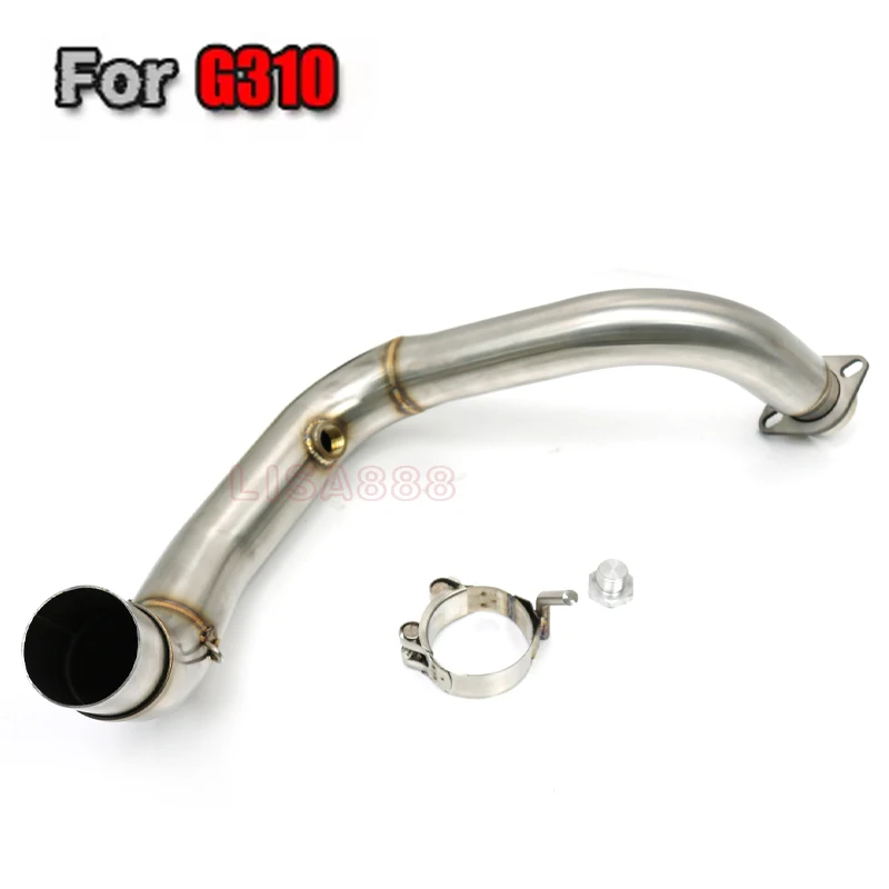 BMW G310R G310GS tubo de escape delantero antideslizante pit bike