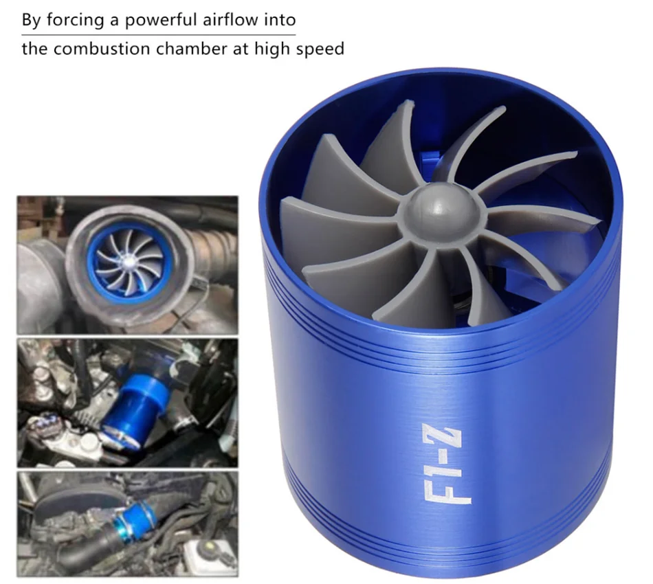 Turbocompresor F1-Z con filtro de aire y kit admisión - imagen 2