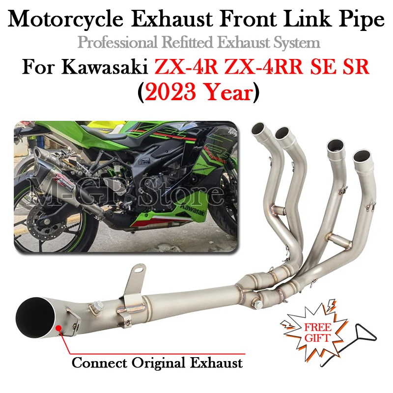 Escape slip-on deportivo para Kawasaki Ninja ZX-4R 2023-2024