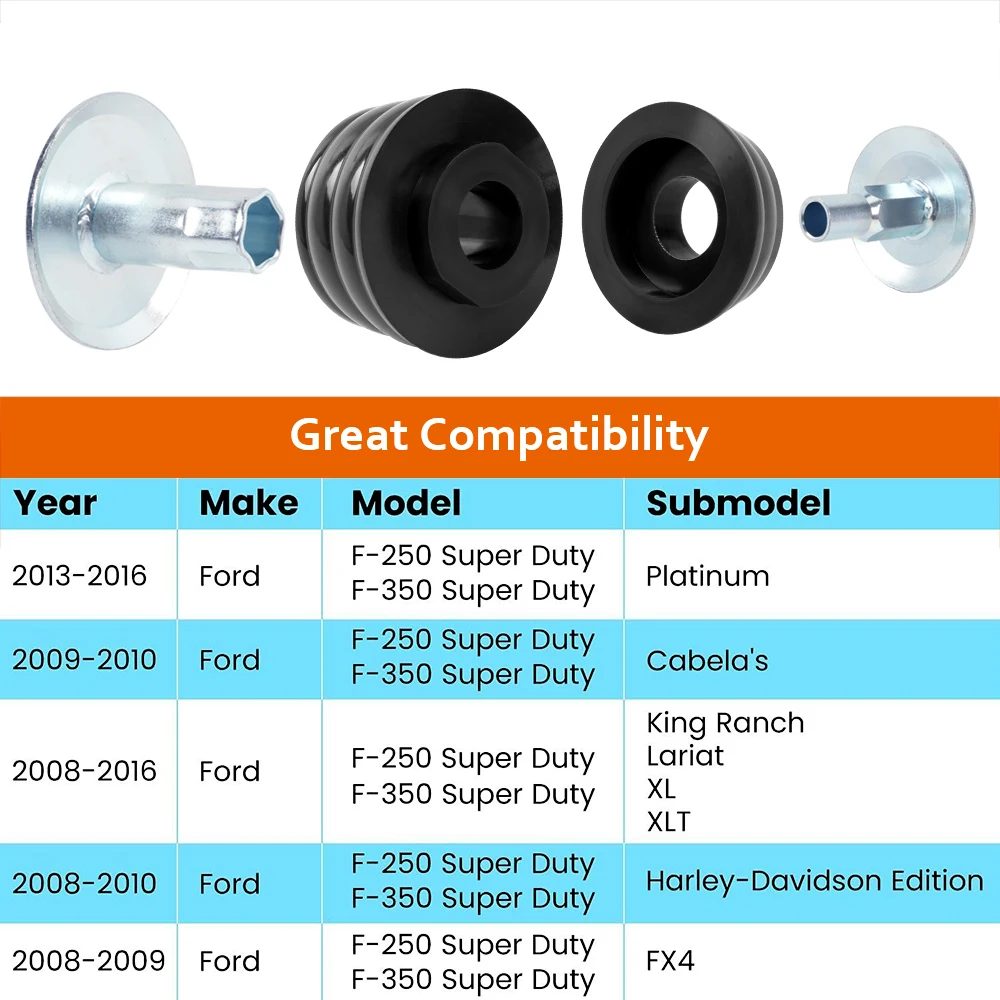 Kit de reemplazo para soportes de cabina Ford Super Duty