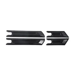 Protector de puerta negro mate ABS para Jeep Wrangler JL/JT 2018