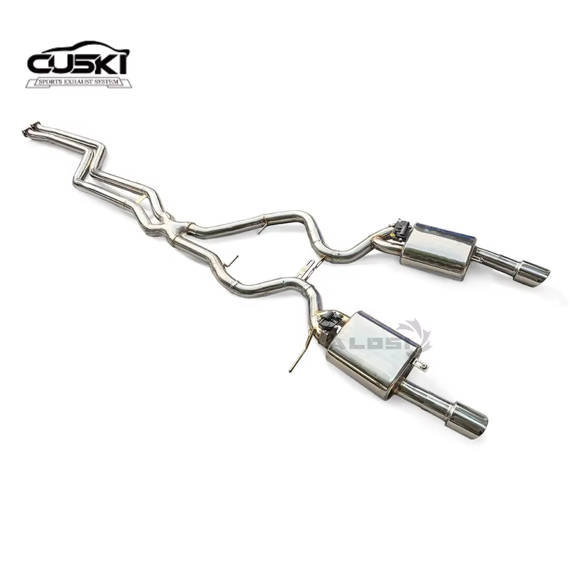 Válvula de escape de acero inoxidable para BMW 335i E90 N54 - imagen 4
