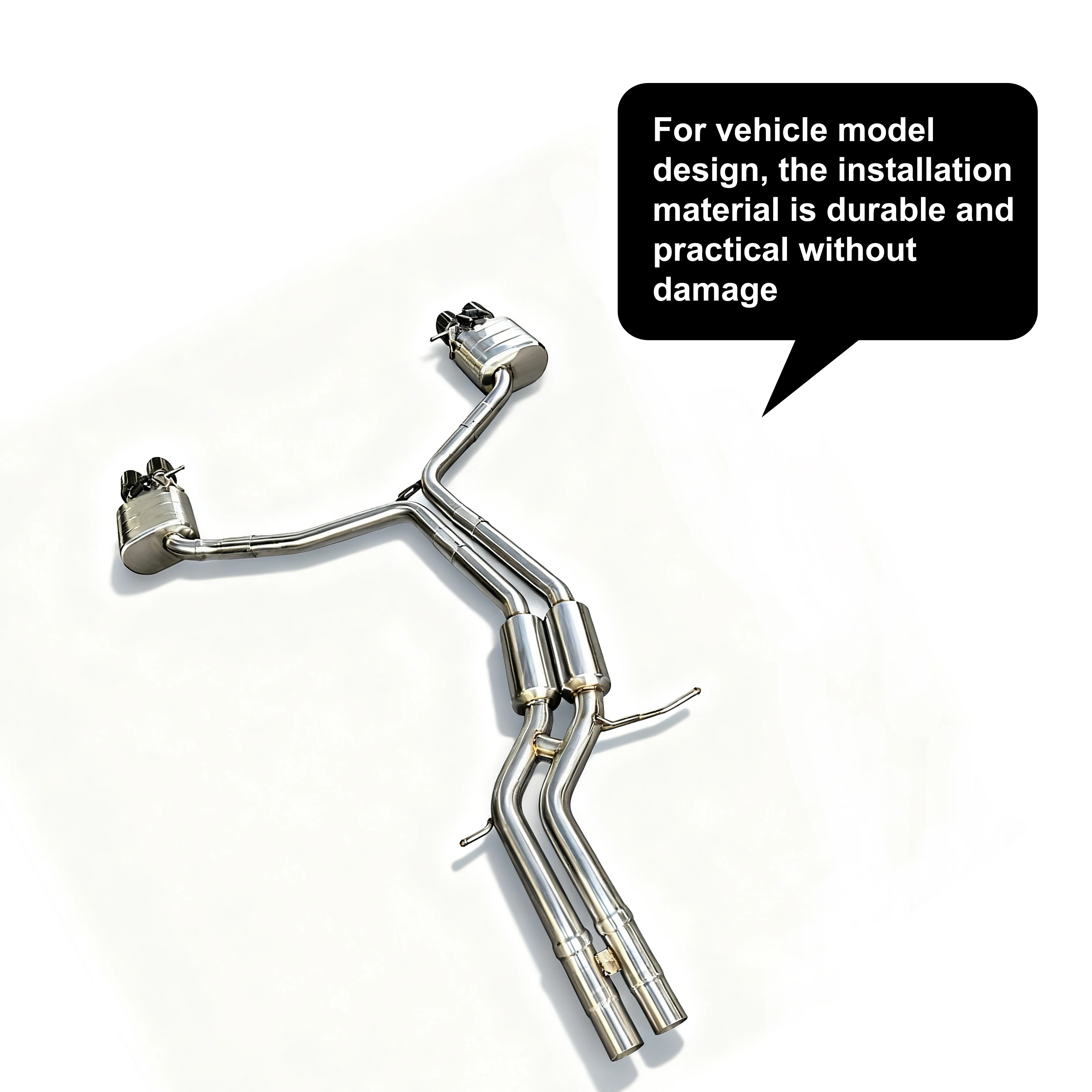 Sistema catback ACE con válvula – Audi S4/S5 B8 3.0 T - imagen 2