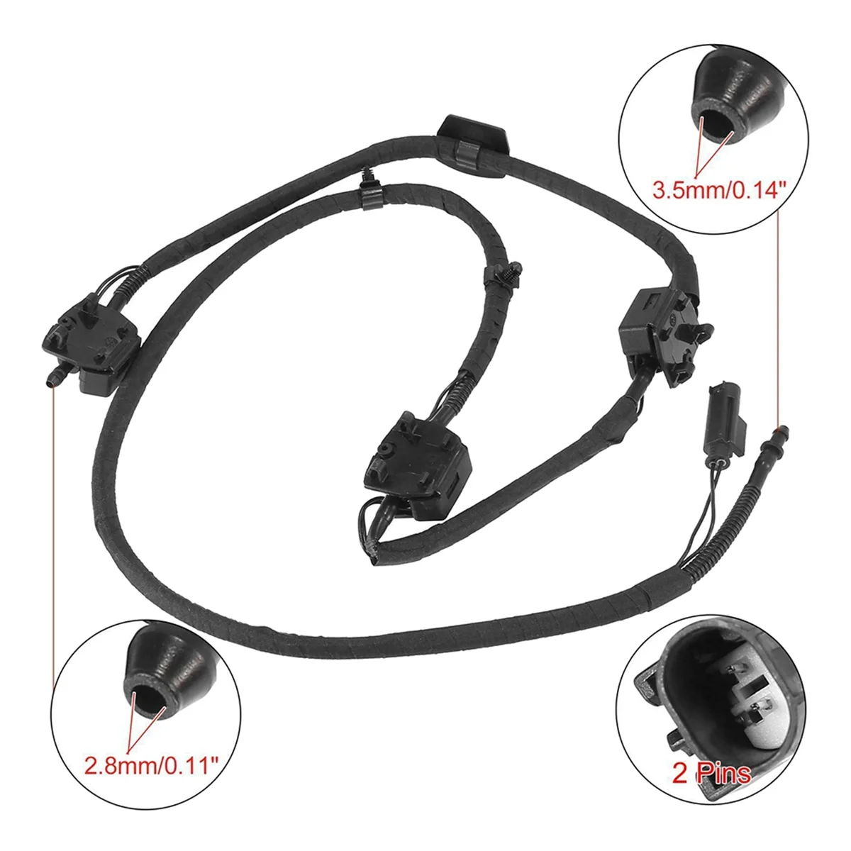 Tubo del sistema lavaparabrisas BMW X5 E70 (2006-2013) - imagen 4
