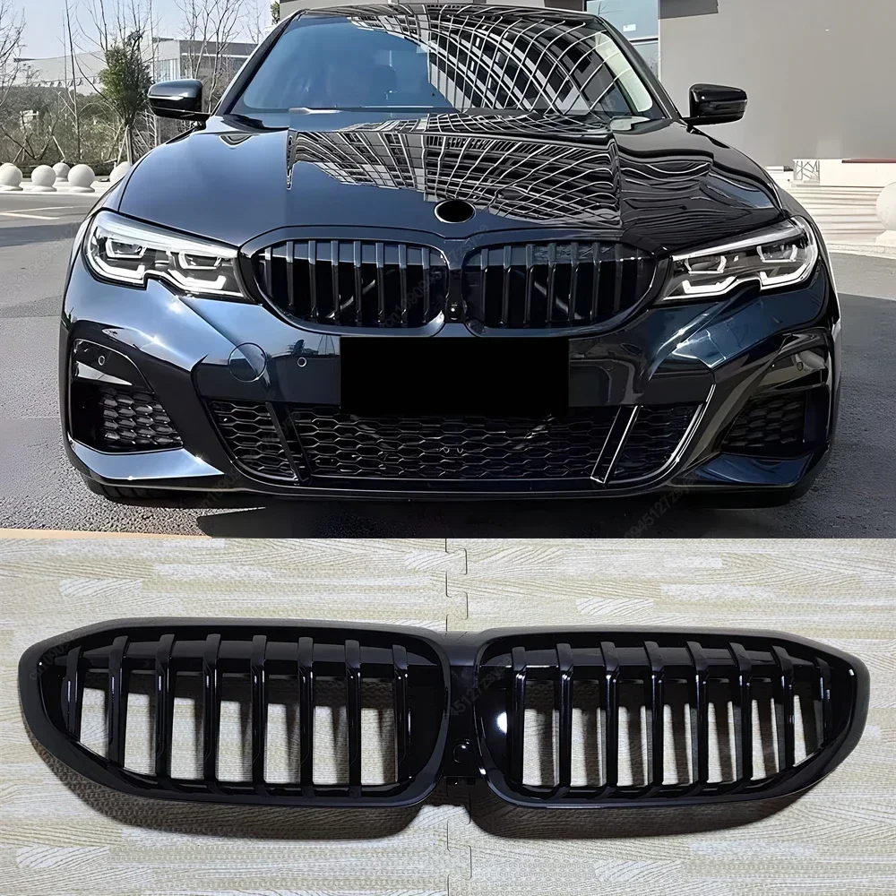 Rejilla de riñón delantera BMW Serie 3 G20/G21 M-Pack 2019-2022 - imagen 2