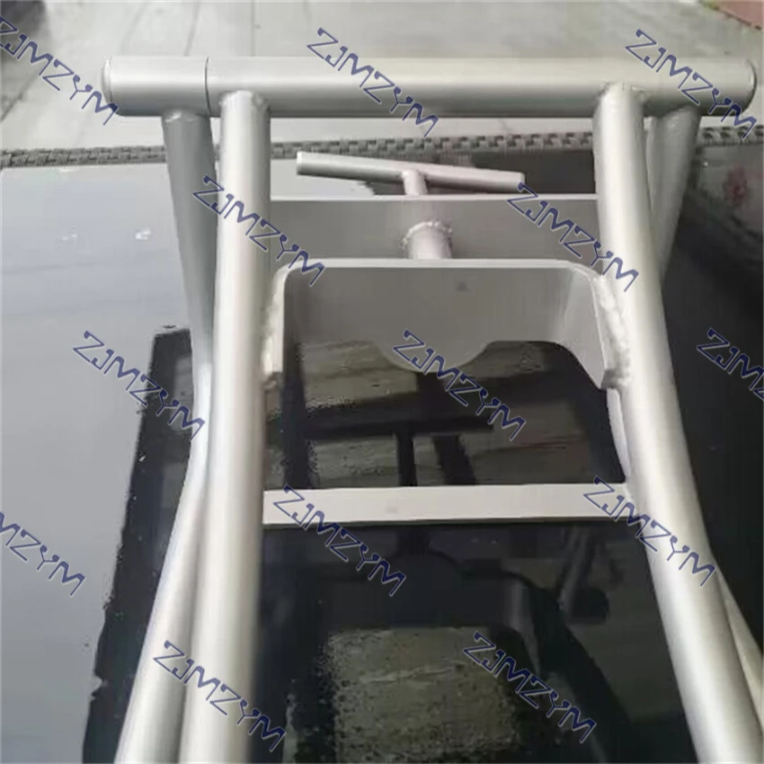 Soporte elevador rueda trasera moto de acero inoxidable - imagen 3