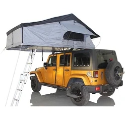 Tienda de campaña Oxford poliéster con toldo para RV 4x4