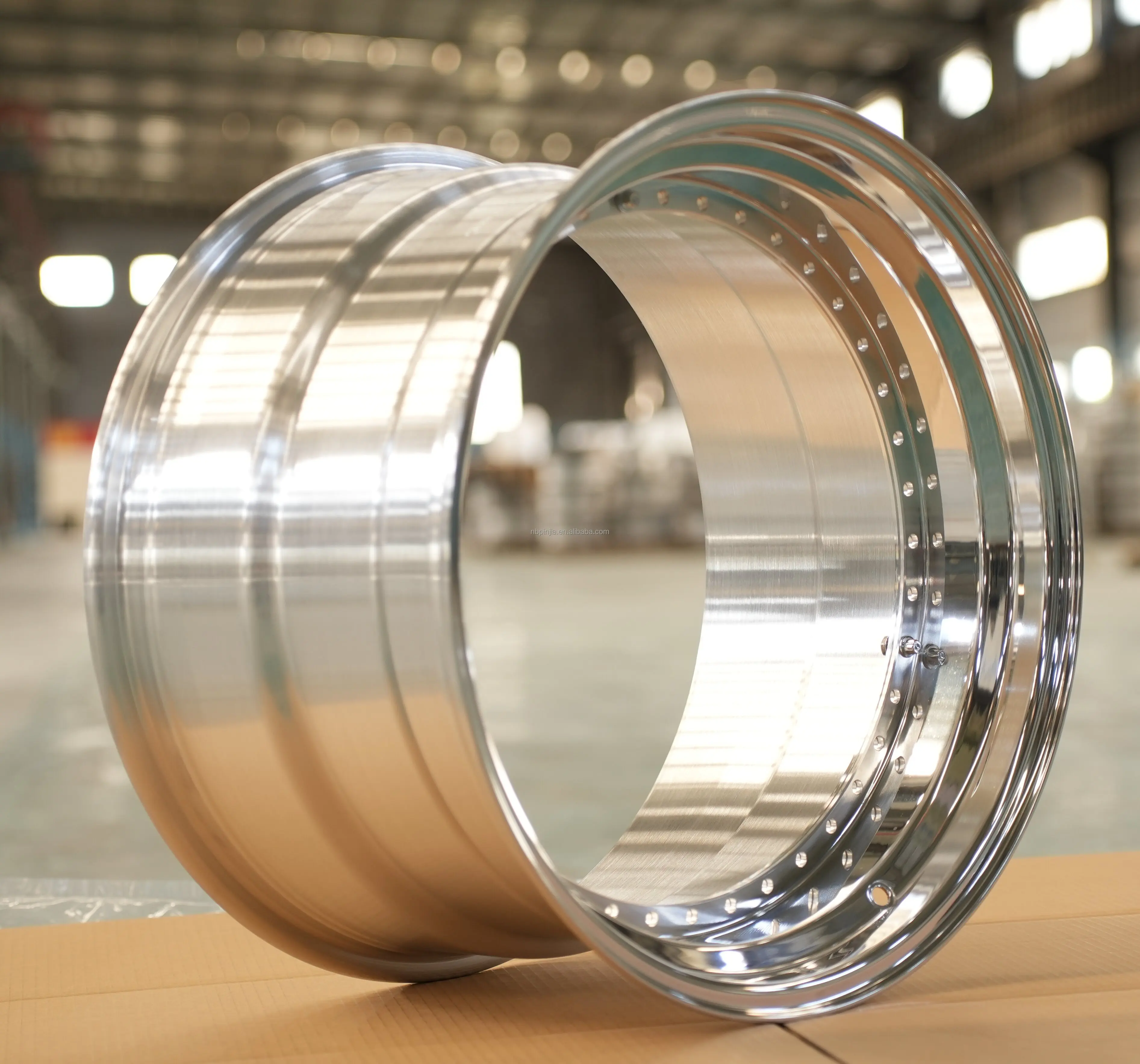 Barril de llanta forjado de aluminio en blanco - imagen 4