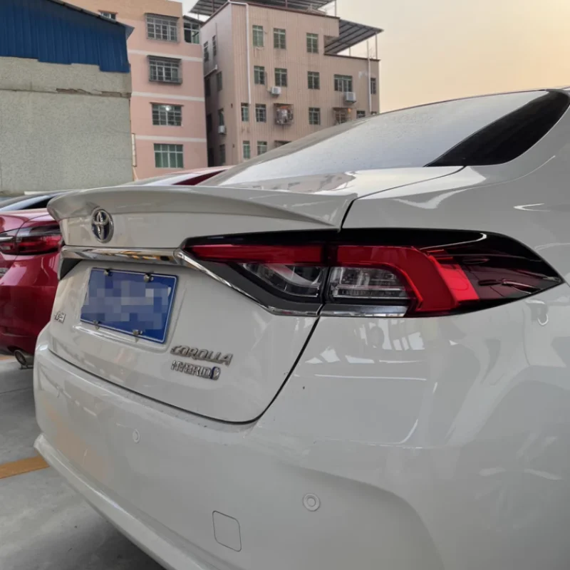 Spoiler trasero en ABS para Toyota Corolla 2019-2023 - decorativo - imagen 2