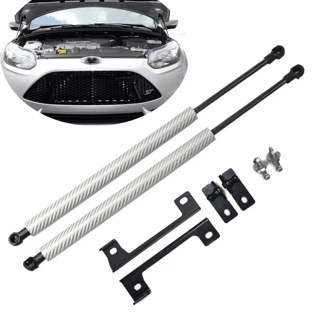 Amortiguador capó fibra carbono Ford Focus MK3 1.9 TDCI 2011-2018 - imagen 3