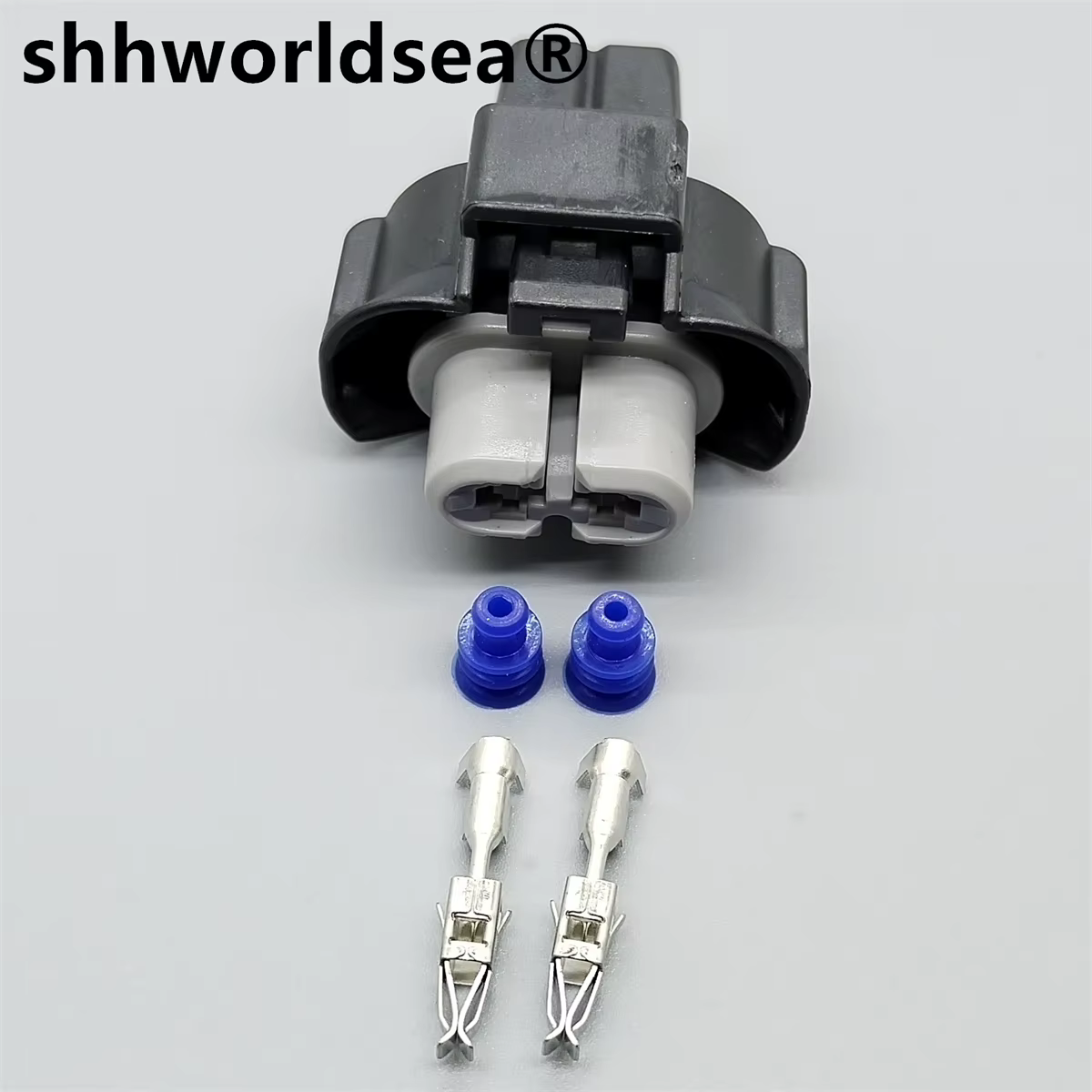 Shhworldsea 240PC023S8019, conector estanco de 2 vías para antiniebla - imagen 2