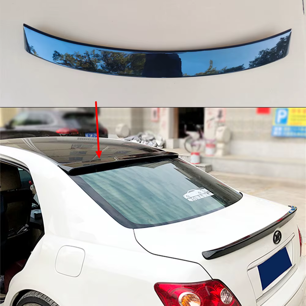 Vista del alerón de techo trasero para Toyota Mark X Reiz