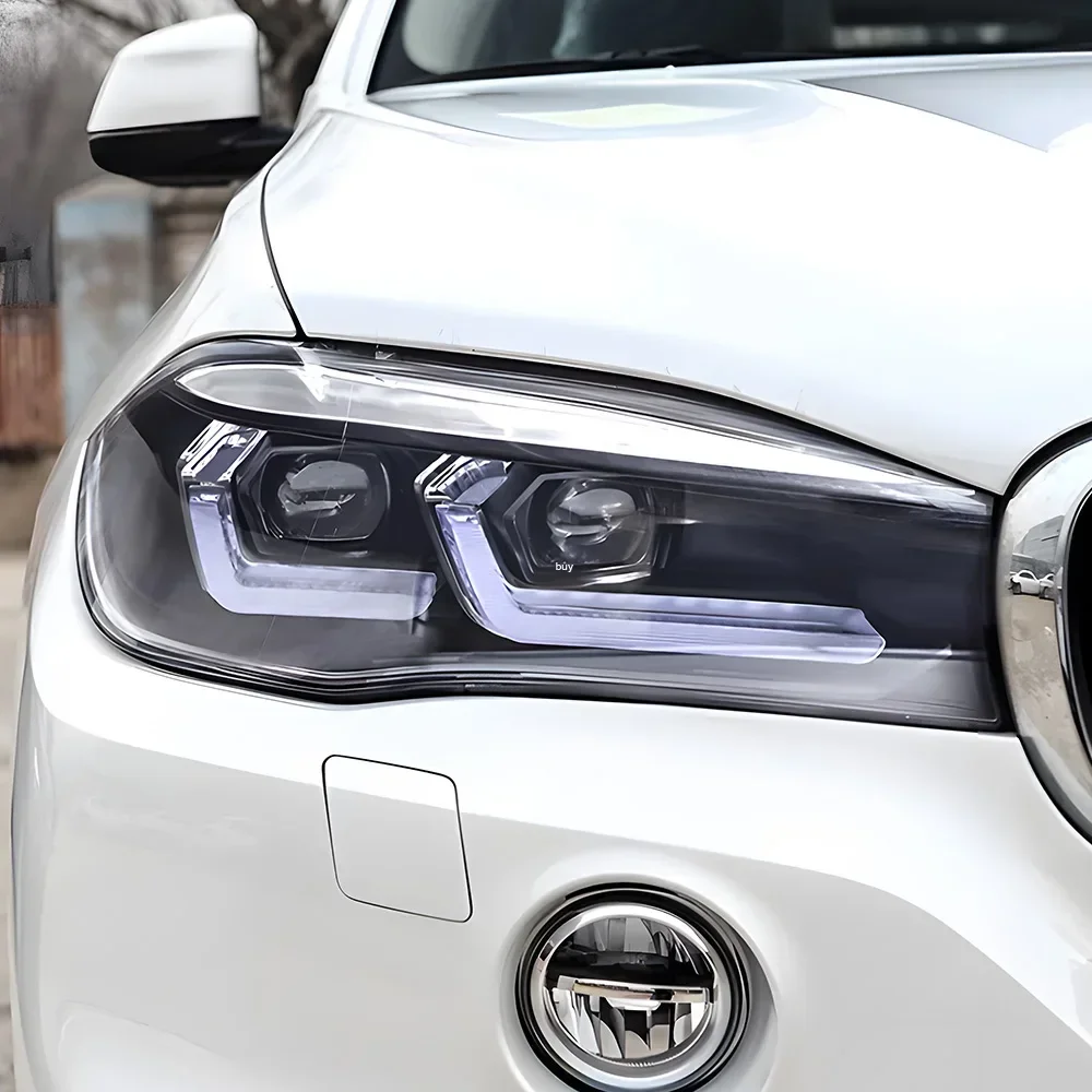 Faros LED projector para BMW X5 F15 2014-2018 con DRL - imagen 2