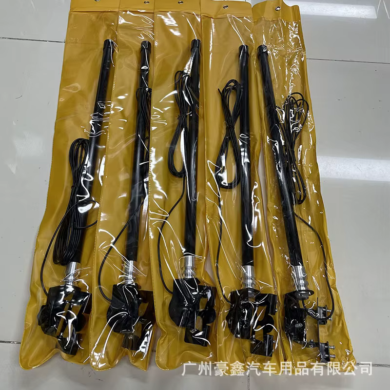 Antena de automóvil Antena de vehículo todoterreno Instalación no destructiva audaz del material de varilla de fibra de antena decorativa de borde