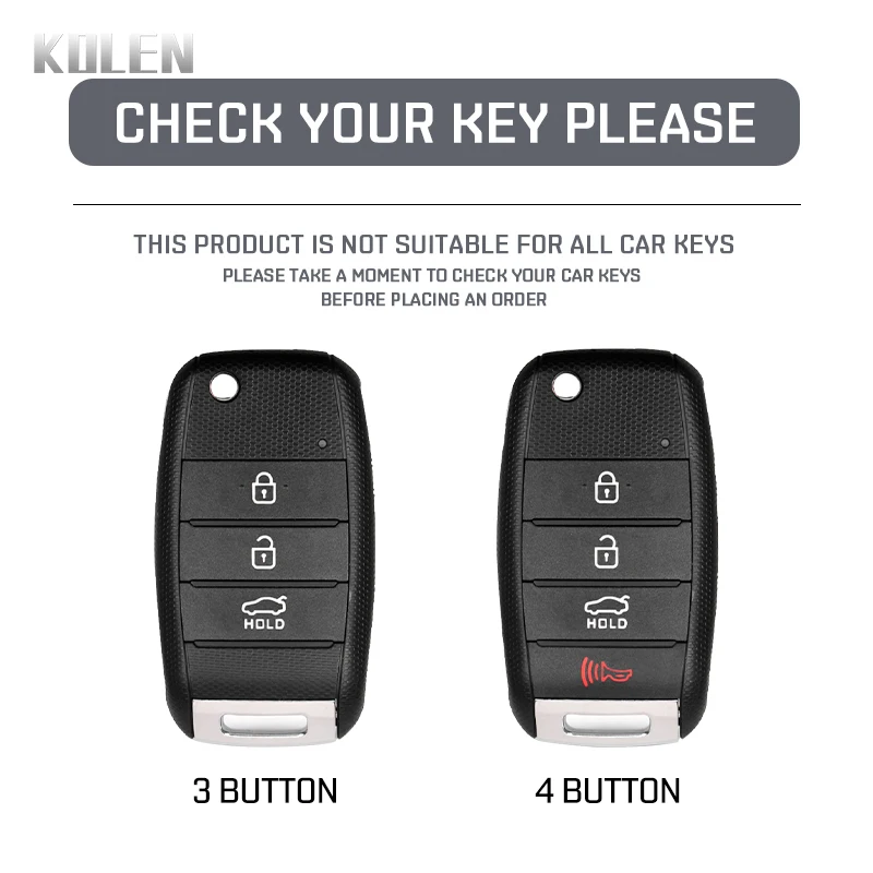Funda TPU para llave KIA Rio, Optima y Sorento con tapa - imagen 2