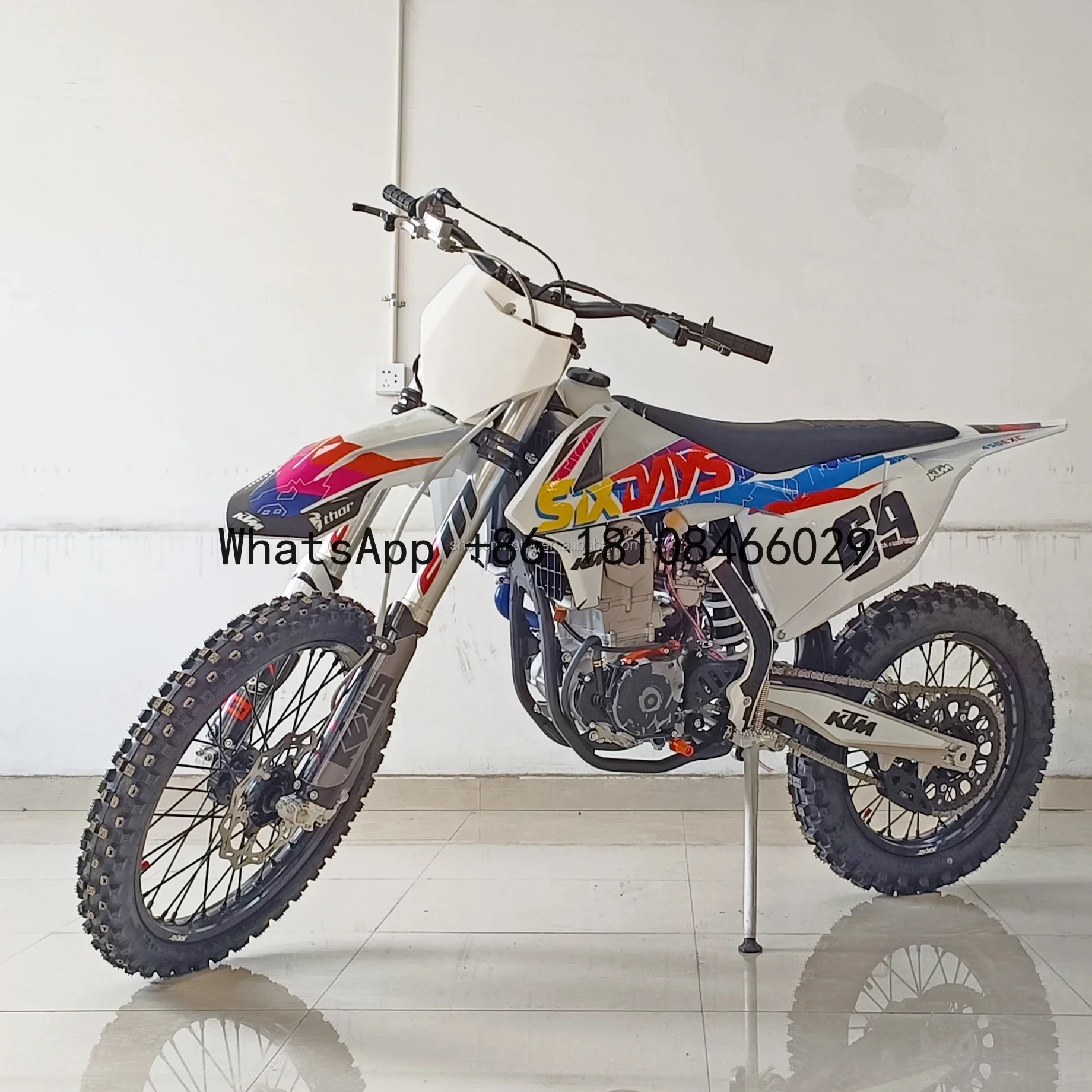 Moto cross 450 cc para adultos con eje de equilibrio, todoterreno 2 ruedas