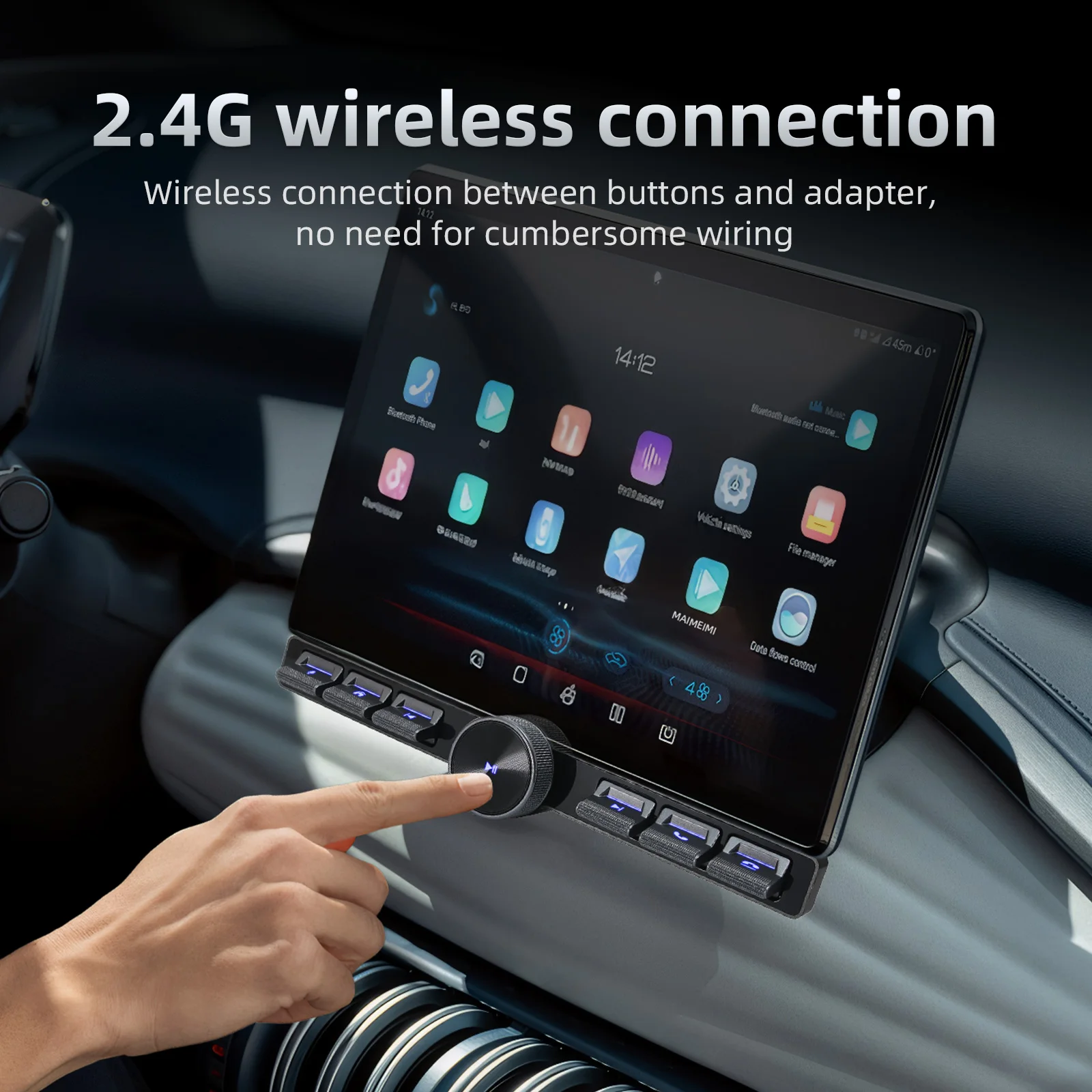 Mando a distancia multimedia universal 7 teclas – Control coche NRG - imagen 4