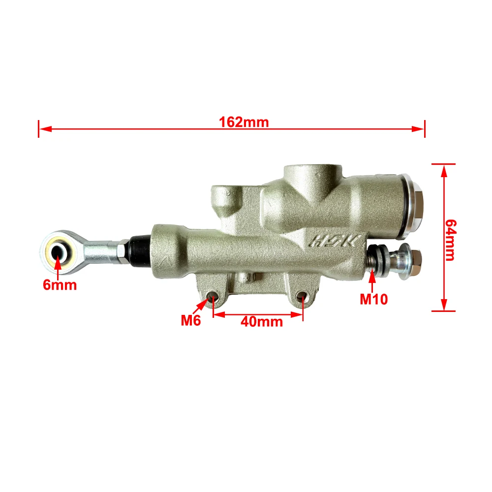 Bomba cilindro maestro freno trasero KTM SXF XCF EXC 2004-2023 - imagen 2