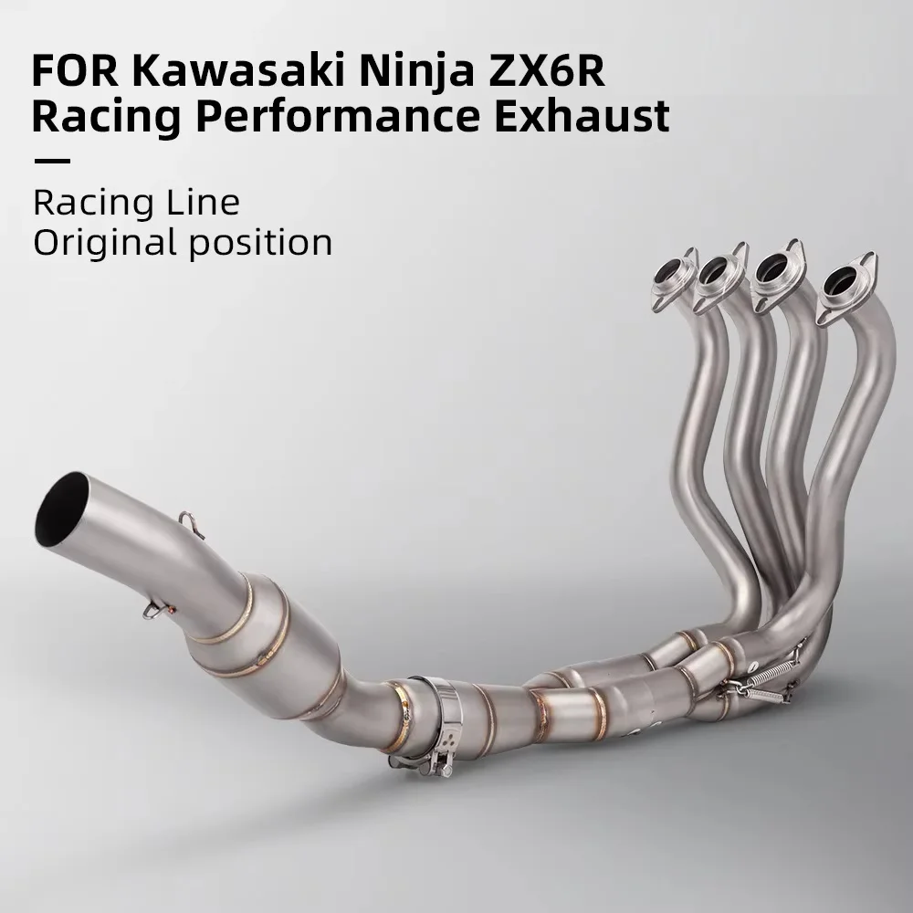 Escape deportivo Kawasaki ZX6R ZX636 ZX-6R 2009-2022 - imagen 4