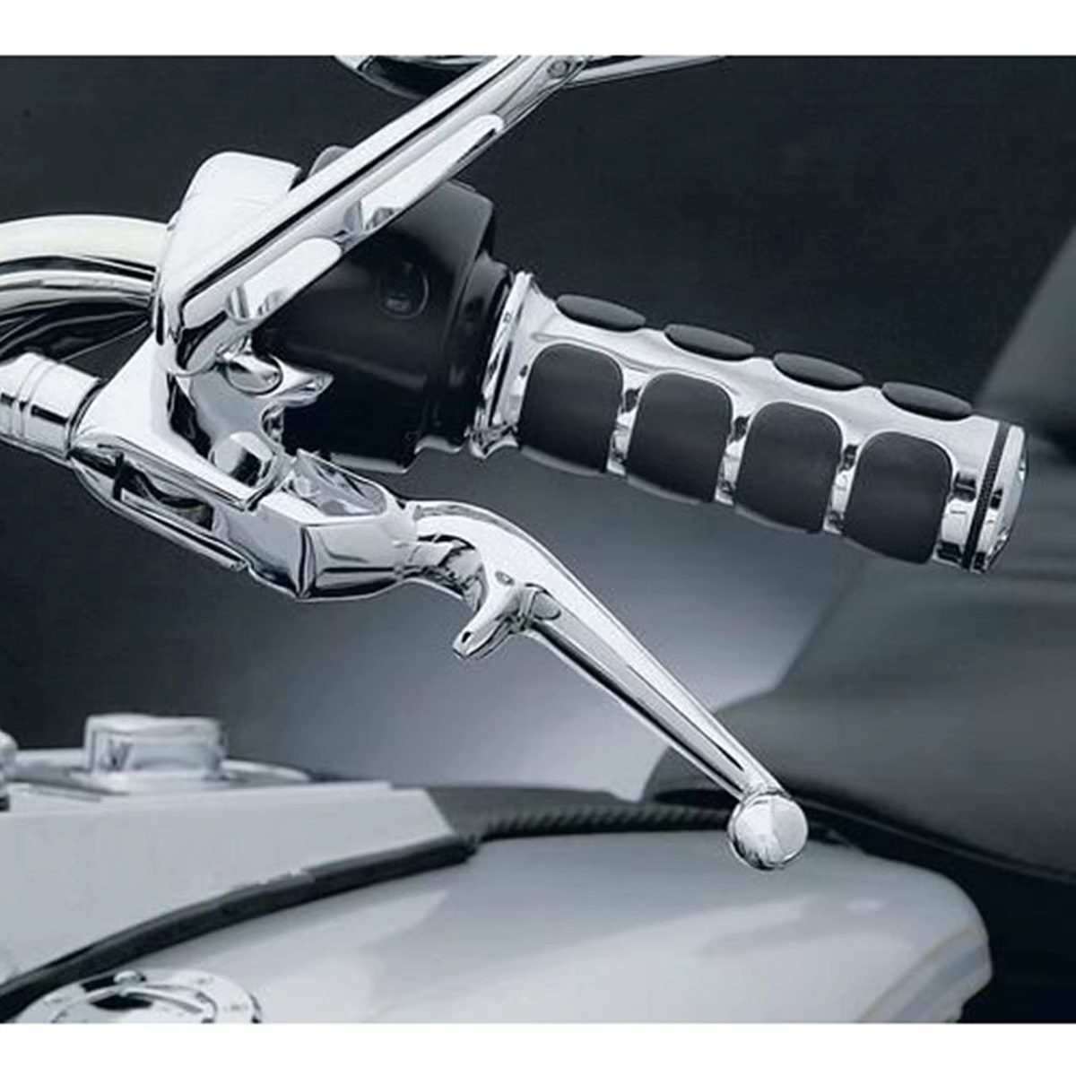Manillar de 25 mm para Harley Cruiser, Chopper y Suzuki M109R - imagen 3