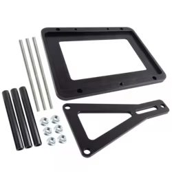 Caja de reubicación de batería para maletero de aluminio
