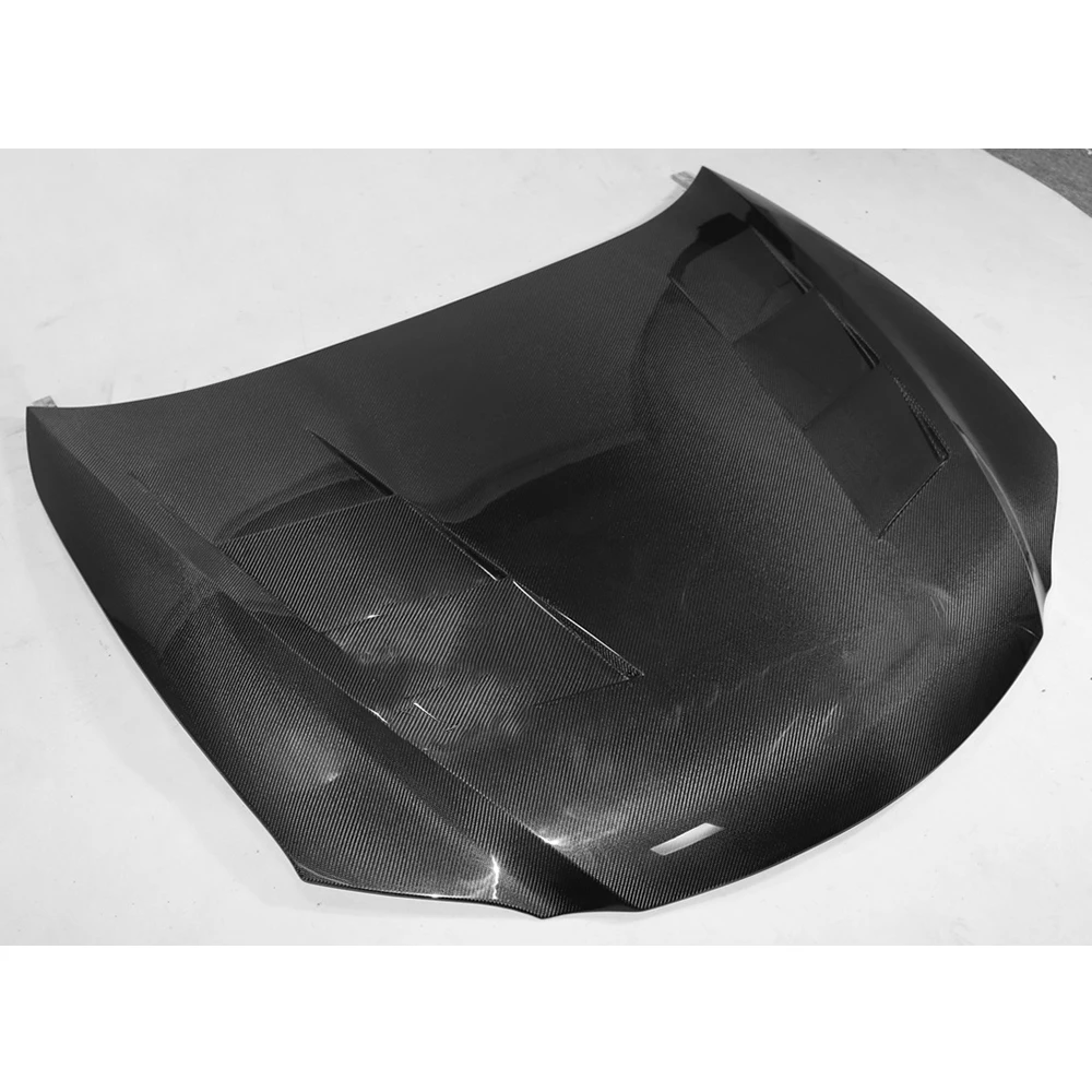 Tapa de válvulas delantera de fibra de carbono para Lexus ES 2006-2012