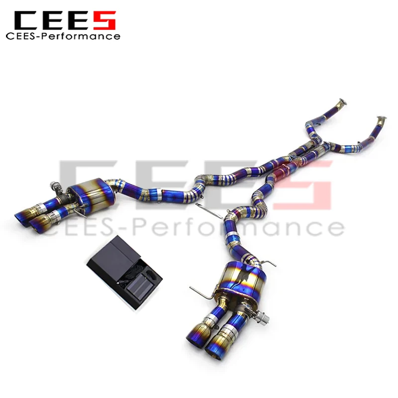 CEES Tuning Escape deportivo con válvula - BMW M6 F06/F12/F13 4.4T - imagen 2
