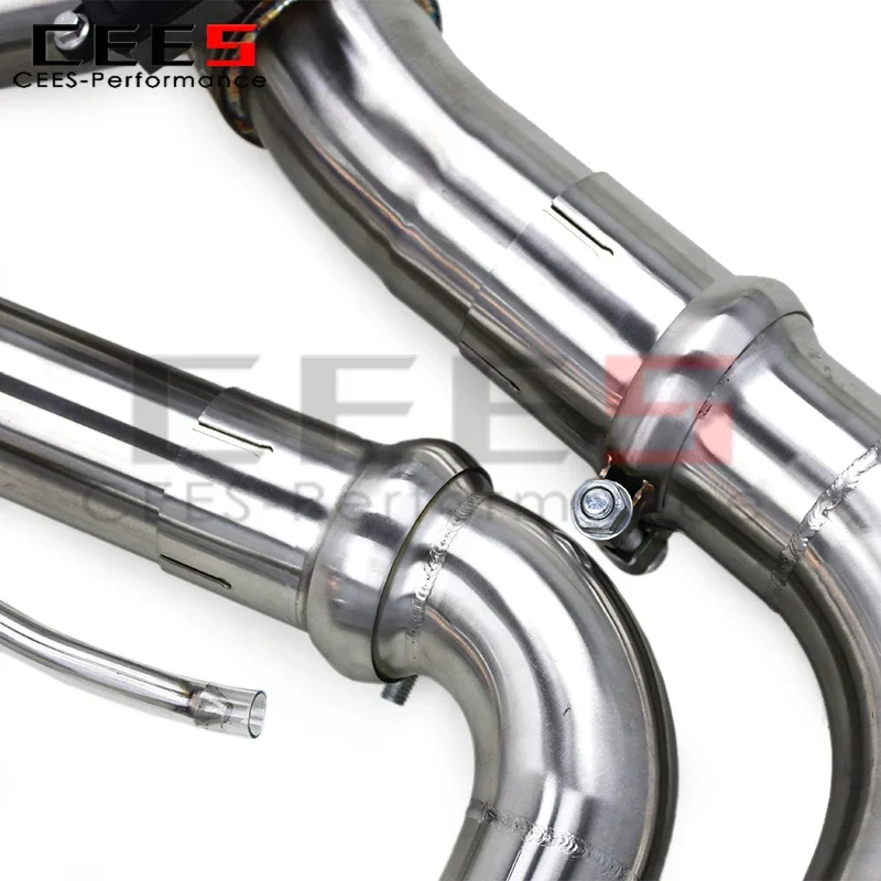 Escape cat-back con válvulas Edades para BMW X5 M60i G05 4.4 - imagen 5