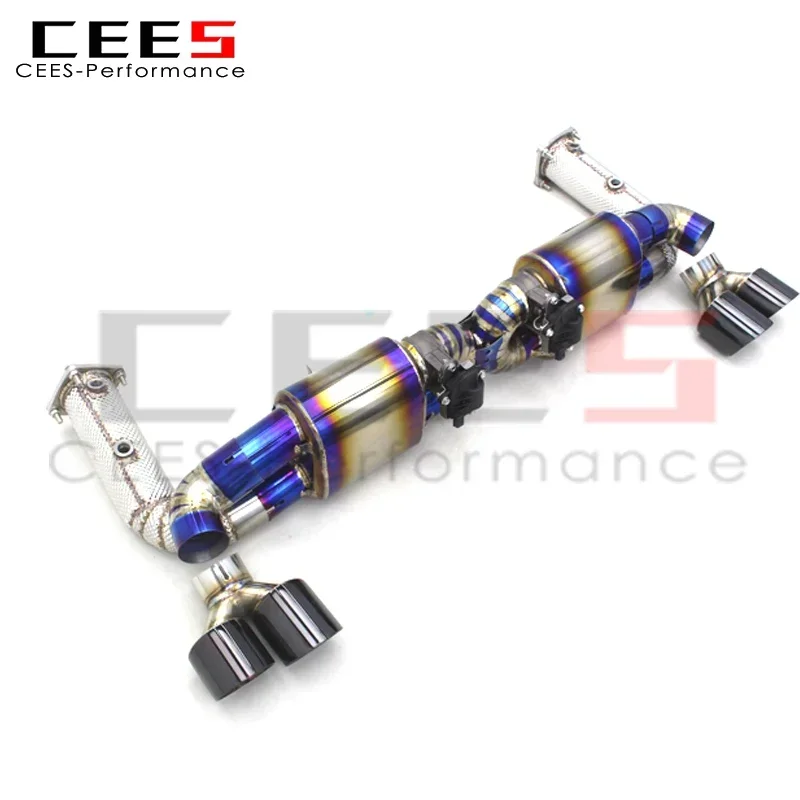 Cees Escape Catback para Porsche 911 991.2 3.0T con válvula - imagen 2