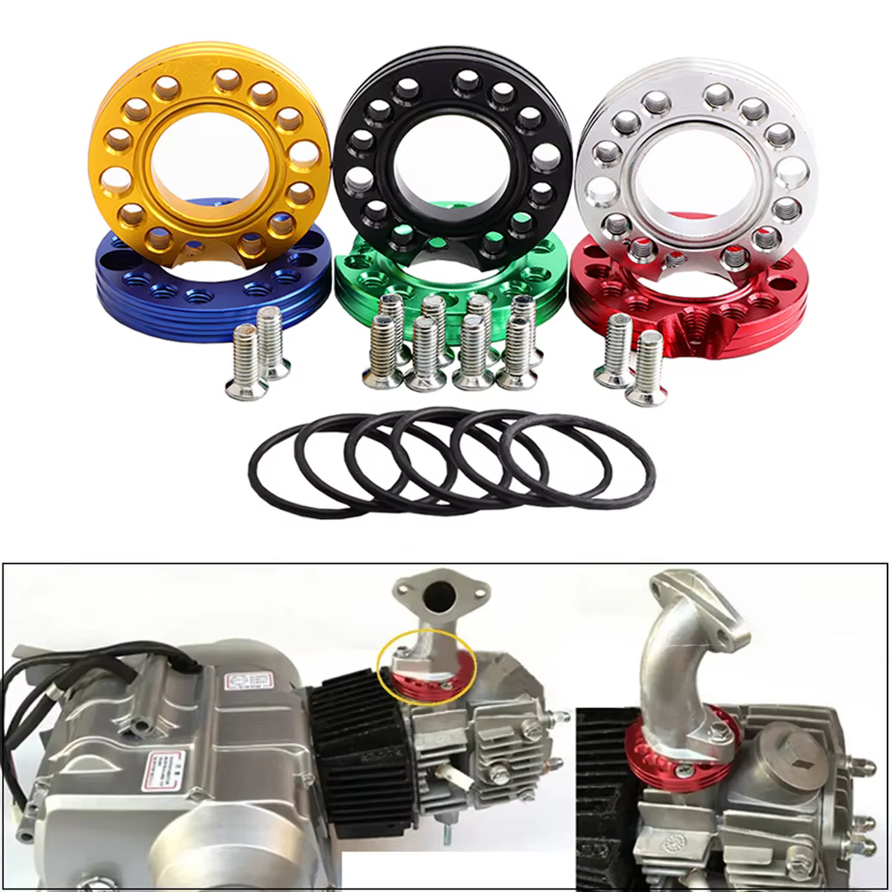 Adaptador carburador 28mm CNC brida giratoria – Pit y Dirt Bike