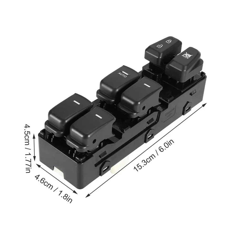 93570-3S000 interruptor elevalunas conductor Hyundai Sonata 2011-2016 - imagen 4
