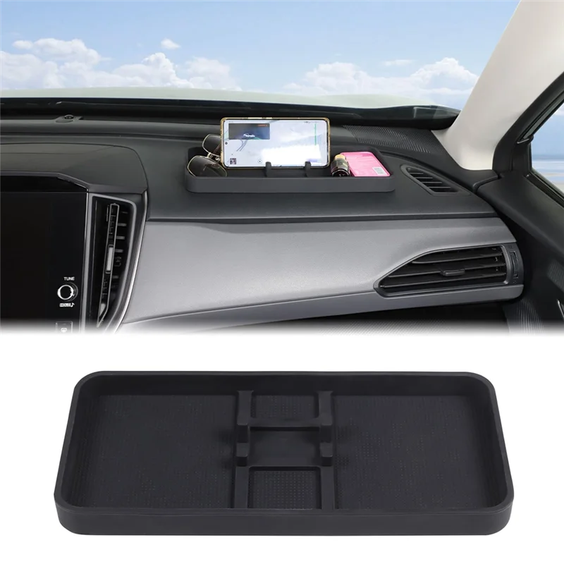 Consola central universal para coche con bandeja y soporte para móvil - imagen 4