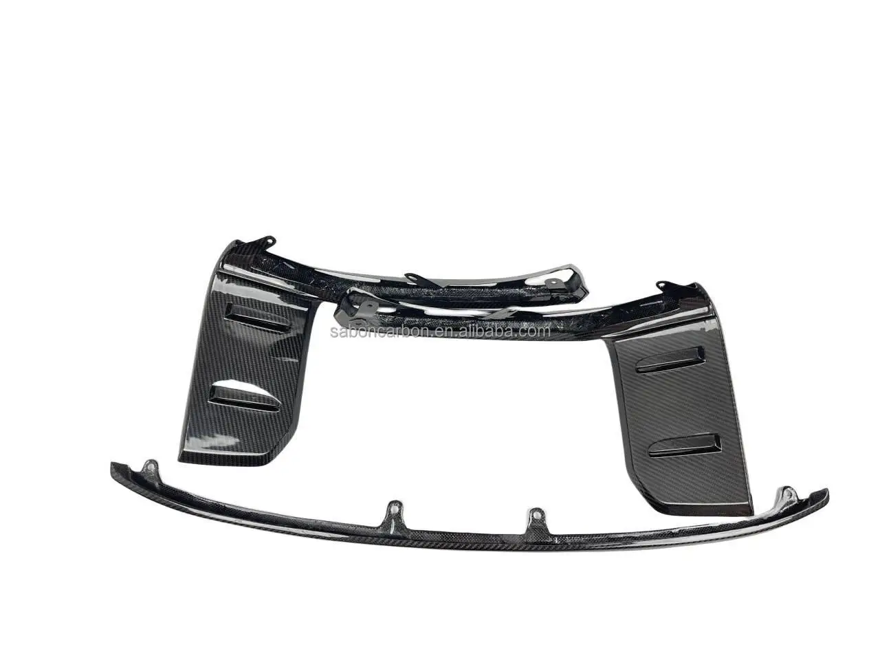 Parachoques delantero y alerón de fibra de carbono para BMW M2 G87 - imagen 5