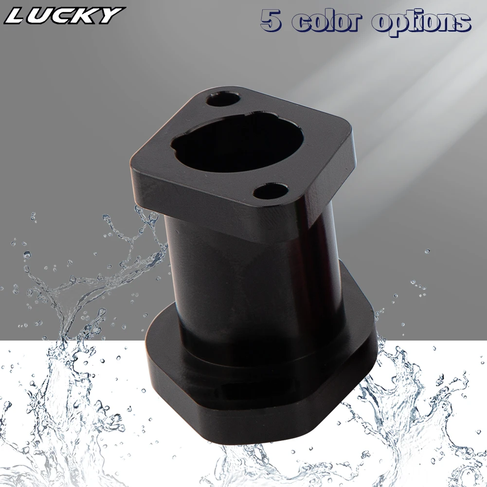Adaptador colector admisión CNC para carburador VM22/PZ19/PZ26 - imagen 3