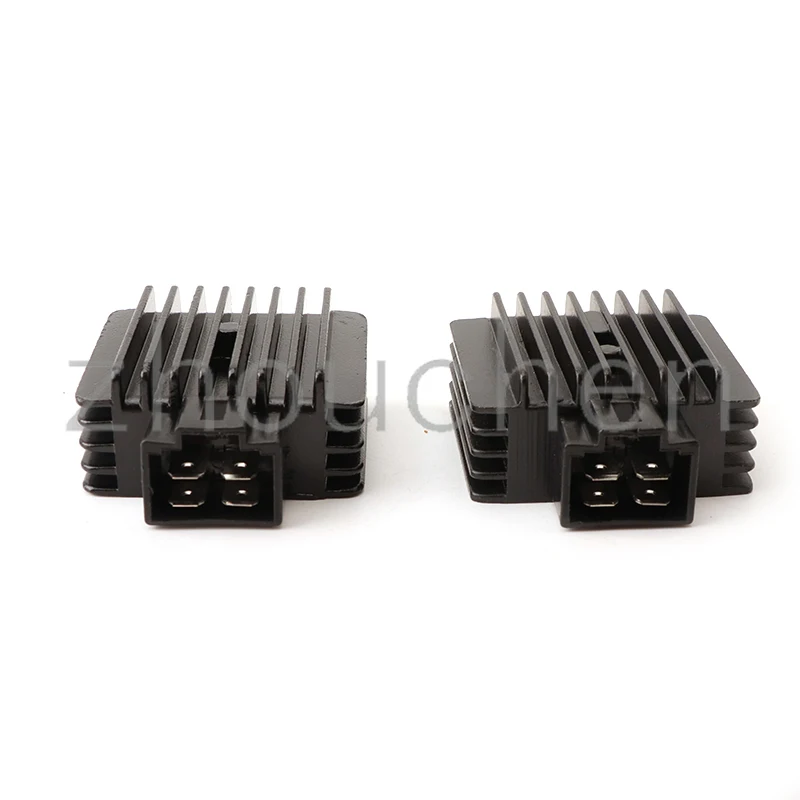 Regulador rectificador GY6 12V 4 pines – scooter, quad y ATV 4T - imagen 5