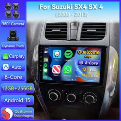Autoradio Android con CarPlay, GPS y DSP para Suzuki SX4 2006-2013