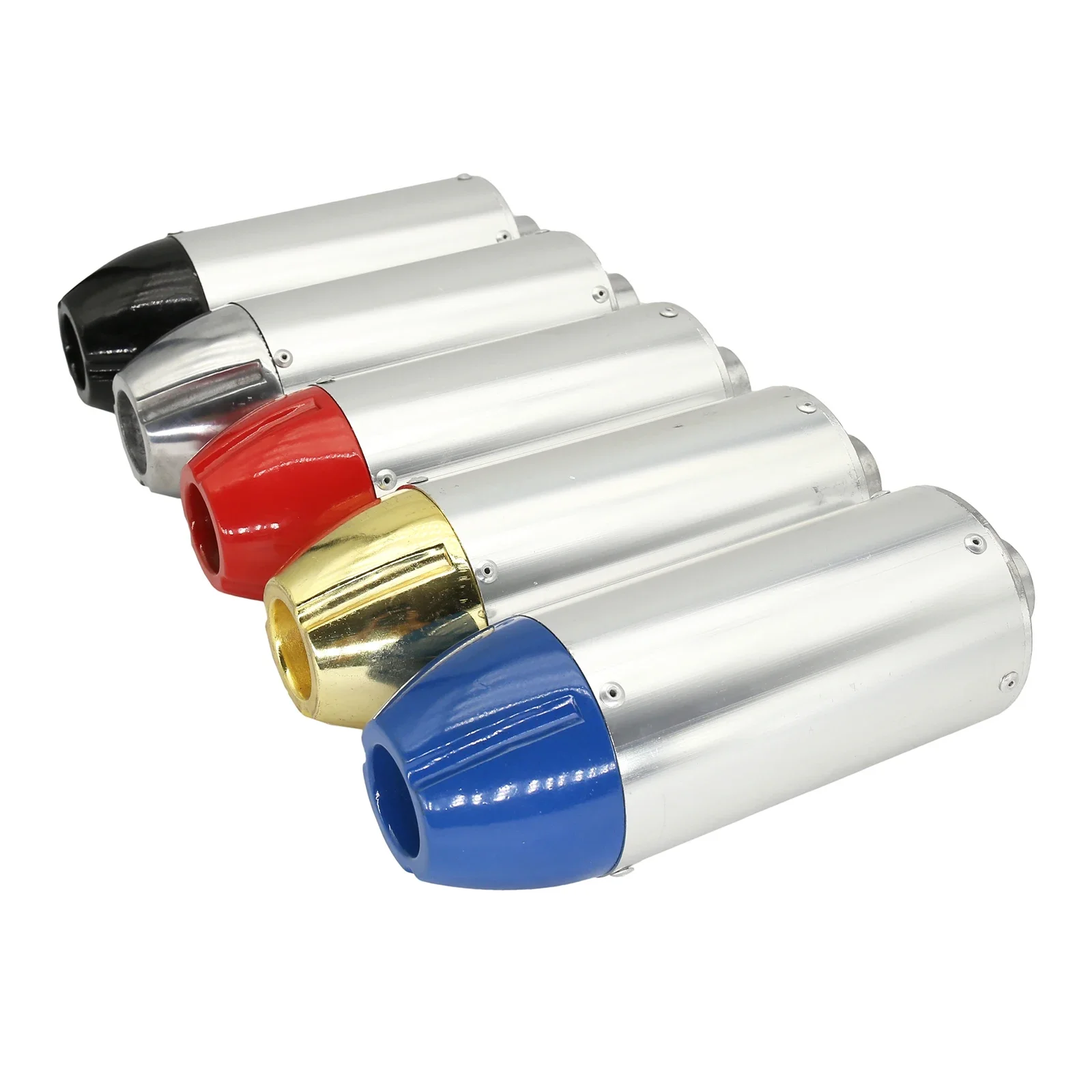 Silenciador Escape 28mm Pit Bike con Abrazadera - TTR CRF50 SSR 50-125cc - imagen 3