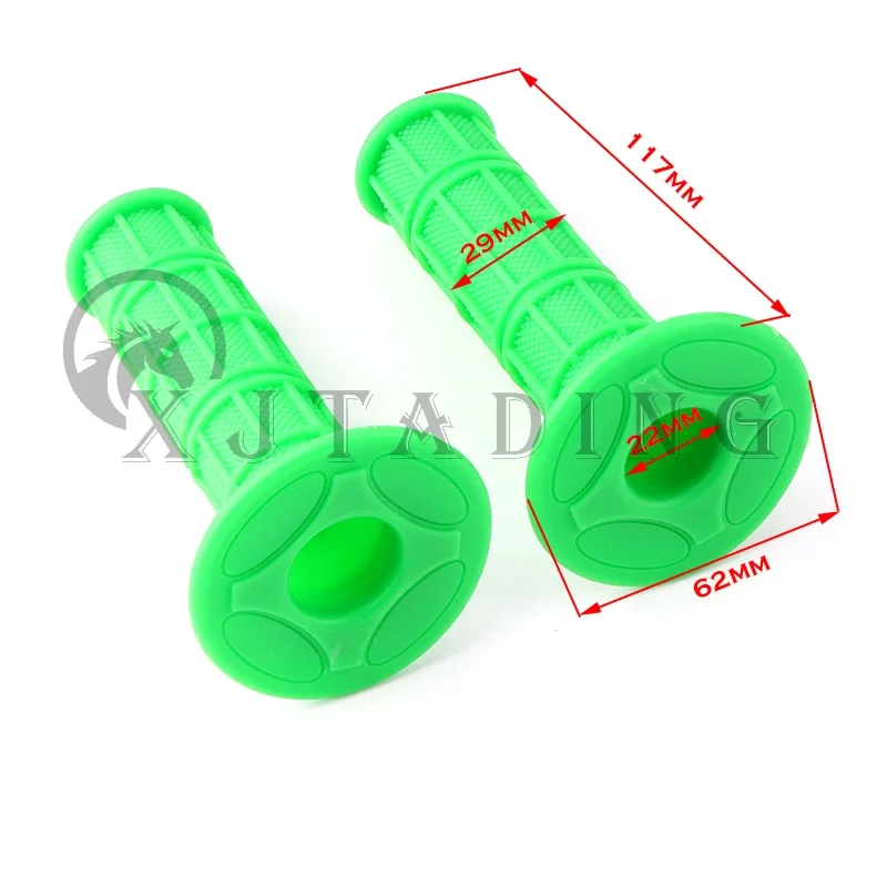 Puños de moto de goma 22 mm para Kawasaki ZX, KX y KLX - imagen 4
