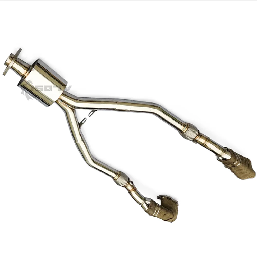 Colector escape deportivo inoxidable Subaru STI S204 3.0 - imagen 3