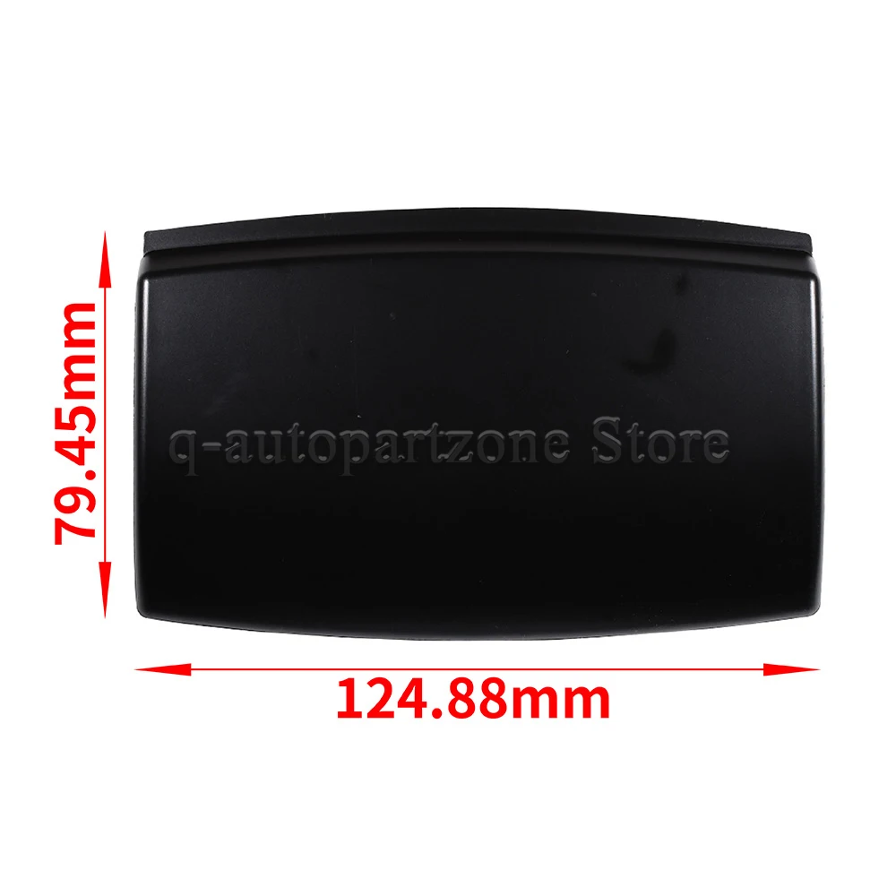 Cenicero negro para Audi A4 B6/B7 en posición central trasera