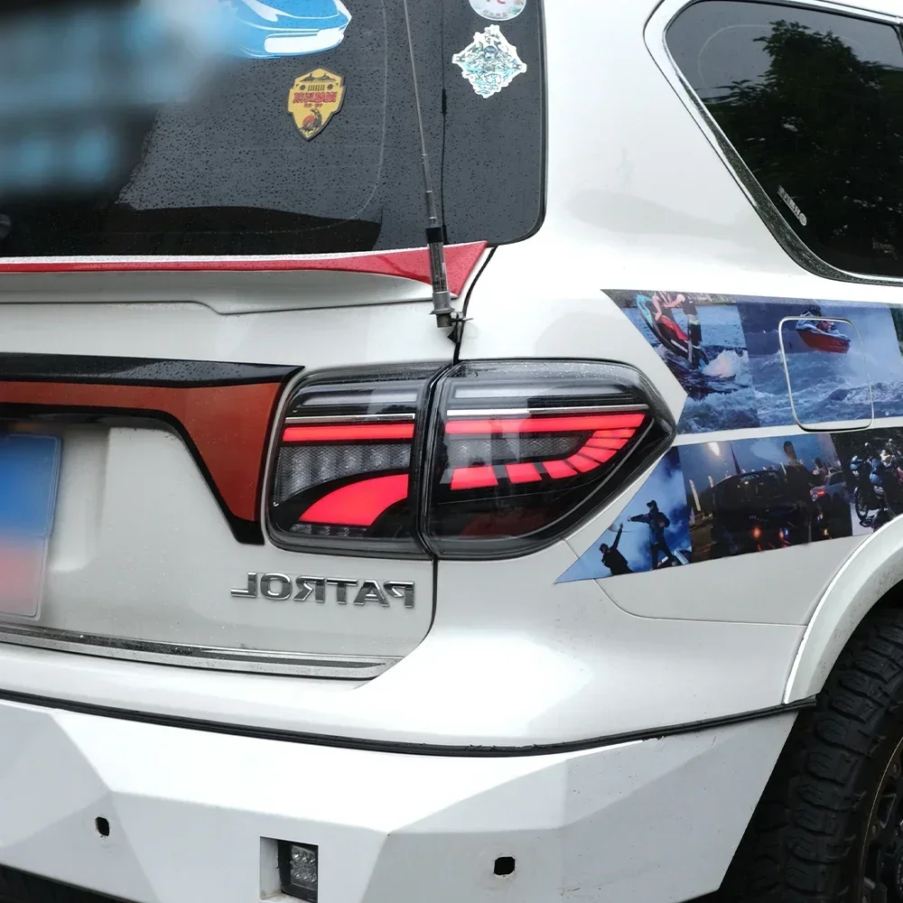 Luces traseras LED Nissan Patrol Y62 2012-2018 intermitencia dinámica - imagen 3