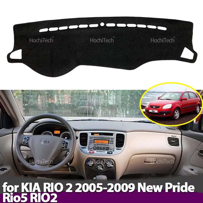 Alfombrilla antideslizante para salpicadero Kia Rio II 2005-2009