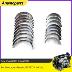 Cojinetes cigüeñal y biela Mercedes M270 M274 1.6 2.0L – Clase A B GLA