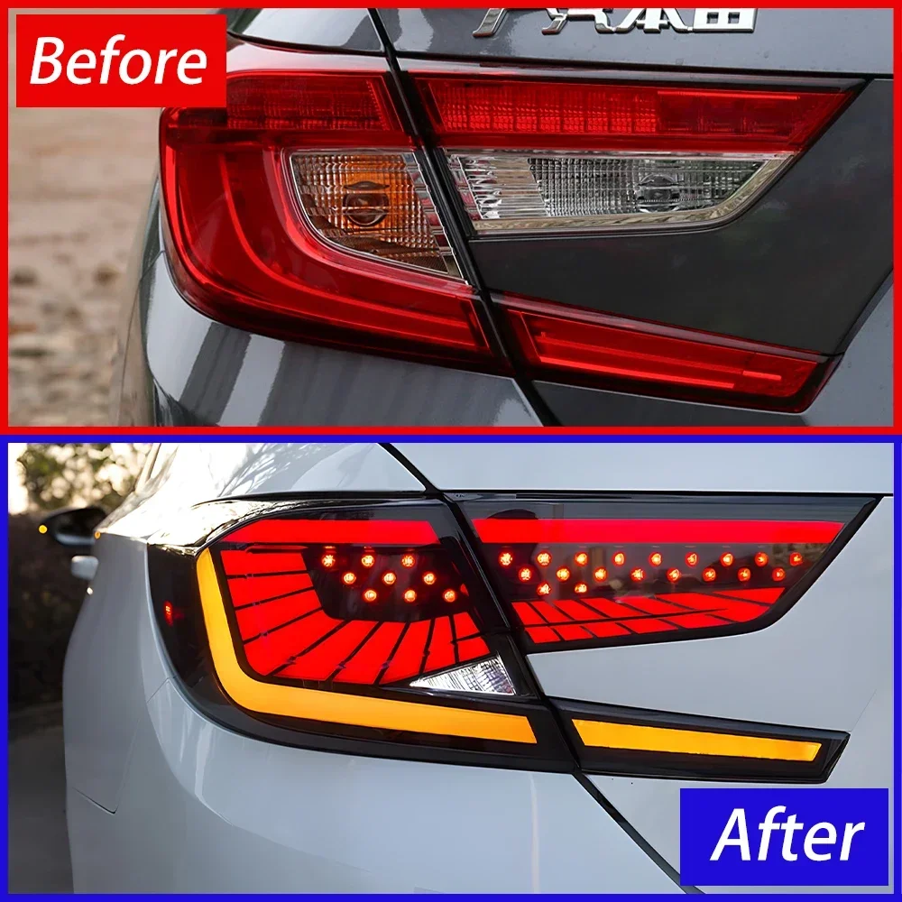 Honda Accord 2018-2021 Luces traseras LED con señal de giro dinámica - imagen 4