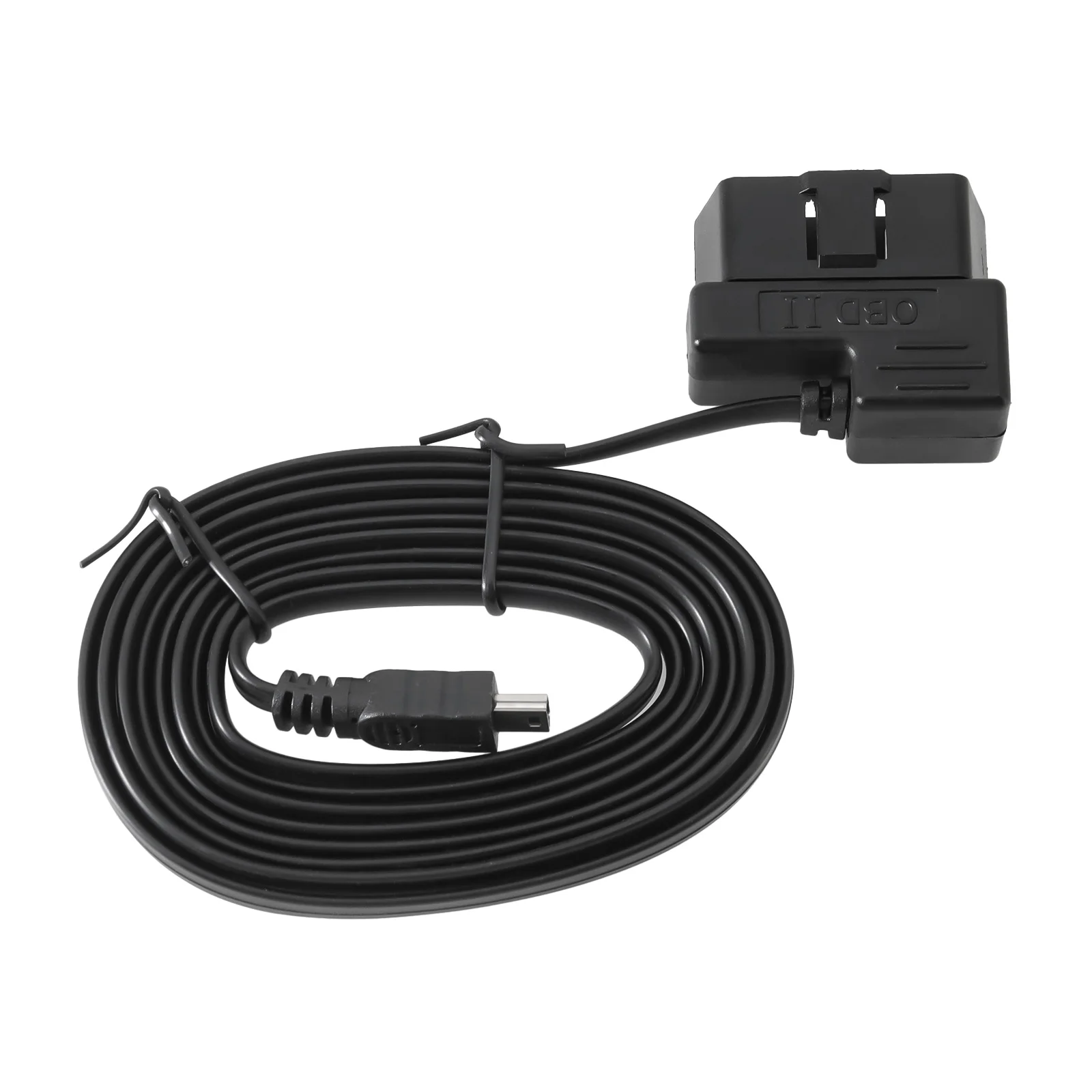 Accesorio de coche con conexión OBD2 en color negro