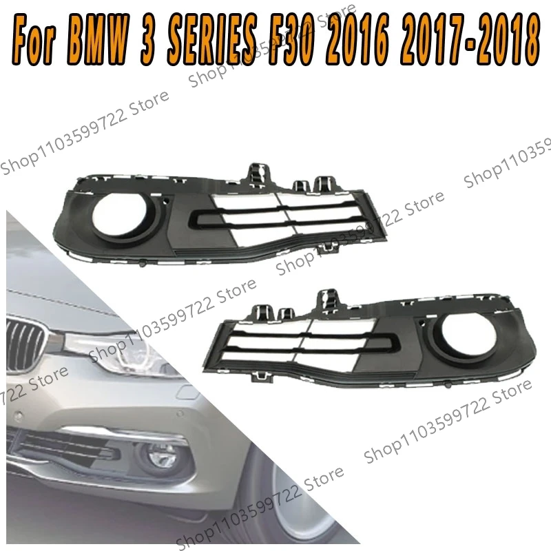 Rejilla antiniebla con marco para BMW Serie 3 F30 F31 340i 2016-2018