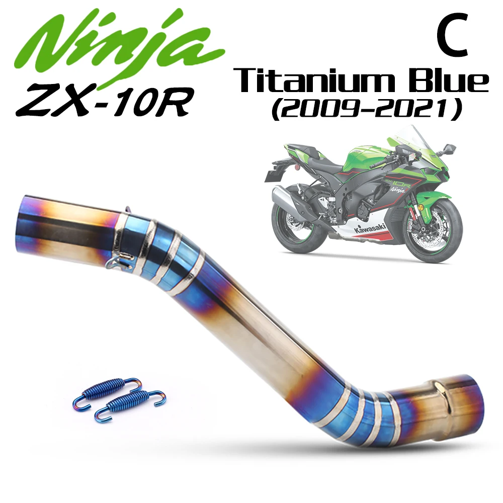 Sistema de escape completo de acero inoxidable para ZX10R