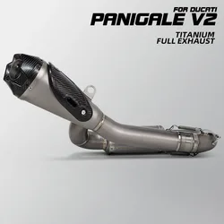 Silenciador de escape ARRO titanio con DB Killer – Ducati Panigale V2